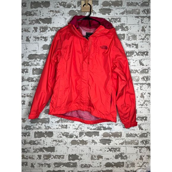 The North face | women bright colored rain coat with hood - Picture 8 of 13